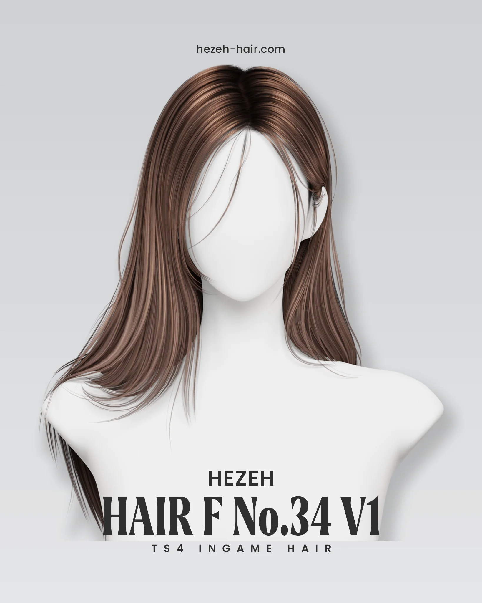 Галерея мода Прическа FHair No.34 V1 #1